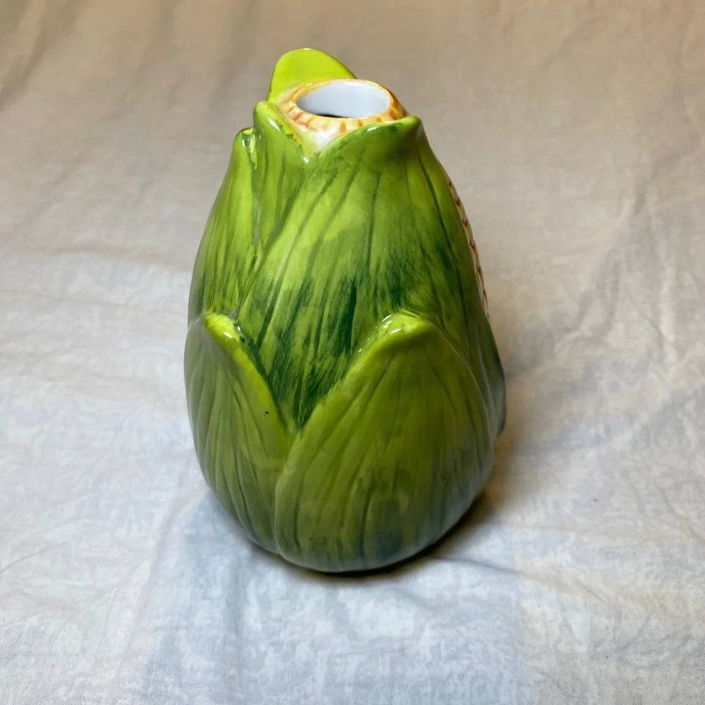 Style-Eyes by Baum Bros Corn‎ Cob Vase Planter Ceramic Farmhouse Decor 6
